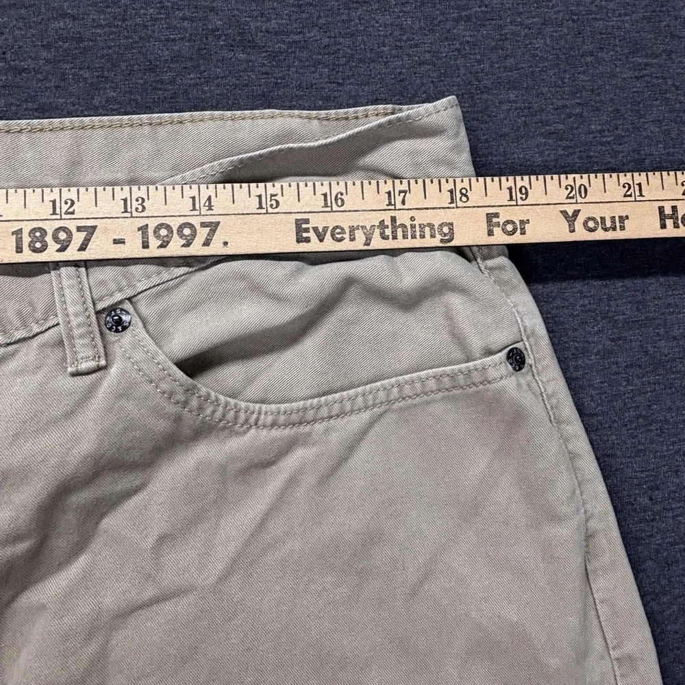 Levis 559 Jeans Mens 36x30 Beige‎ Straight Leg Mid Rise Casual Denim Pants